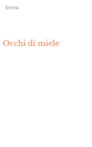 Occhi di miele