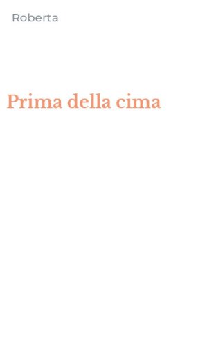 Prima della cima