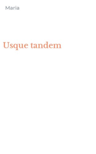 Usque tandem