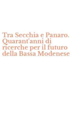 Tra Secchia e Panaro. Quarant'anni di ricerche per il futuro della Bassa Modenese