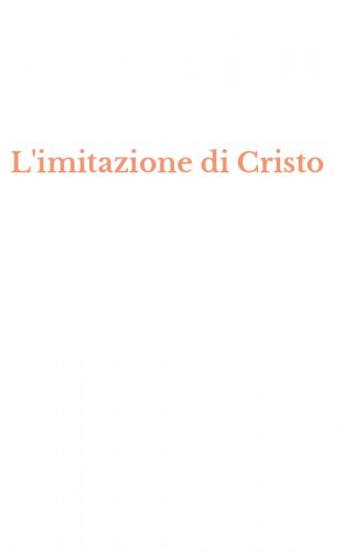 L'imitazione di Cristo