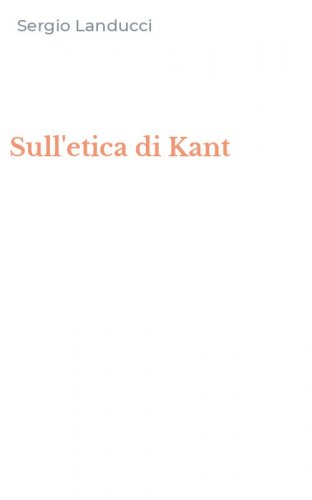 Sull'etica di Kant