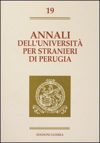 Annali dell'Universit&agrave; per stranieri di Perugia. Semestre Giugno-Dicembre 1993