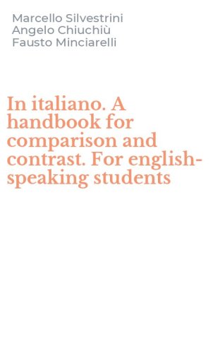 In italiano. A handbook for comparison and contrast. For english-speaking students
