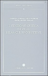 L'edizione critica di Vico: bilanci e prospettive