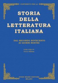 Contributi per la storia della letteratura italiana