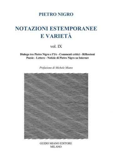 Notazioni estemporanee e variet&agrave;