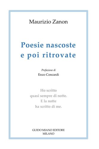 Poesie nascoste e poi ritrovate