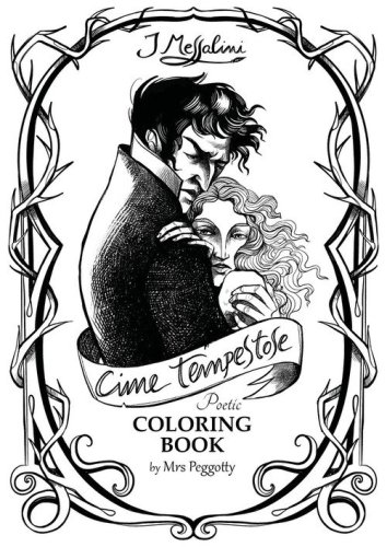 Cime Tempestose. Poetic coloring book