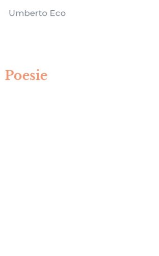Poesie