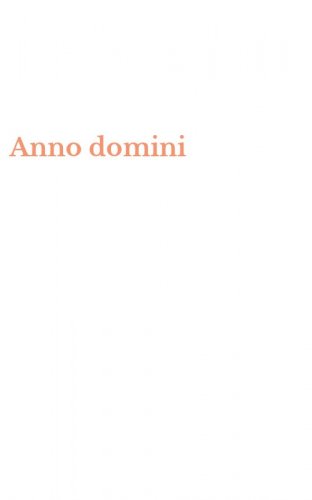 Anno domini