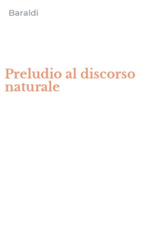 Preludio al discorso naturale