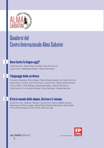 Quaderni del Centro di Documentazione Internazionale Alma Sabatini