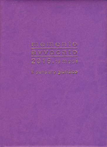 Memento avvocato 2016 16 mesi