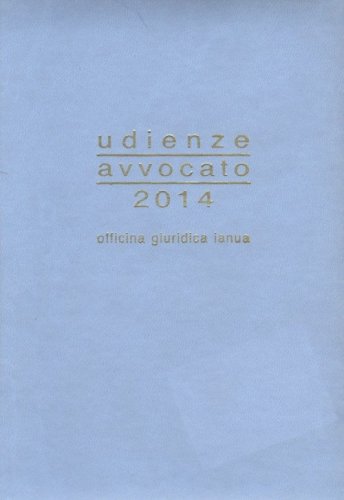 Udienze avvocato 2014