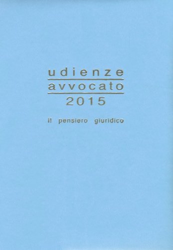 Udienze avvocato 2015