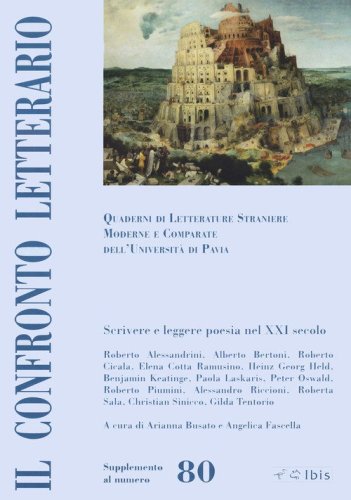 Il confronto letterario. Quaderni di letterature straniere moderne e comparate dell'Universit&agrave; di Pavia. Supplemento