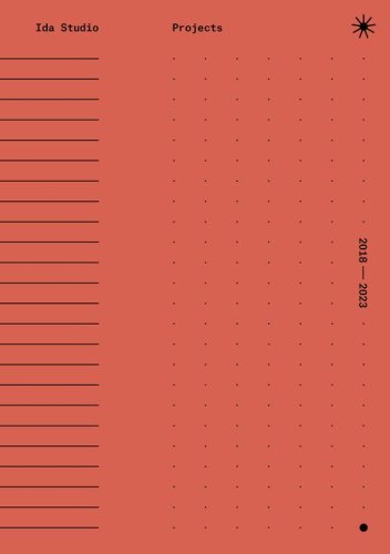 Ida Studio 2018-2023. Projects. Ediz. italiana e inglese