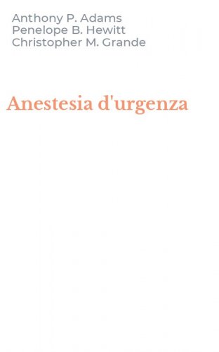 Anestesia d'urgenza