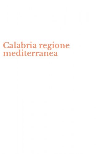 Calabria regione mediterranea
