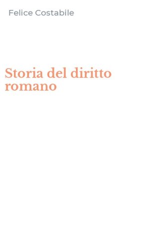 Storia del diritto romano