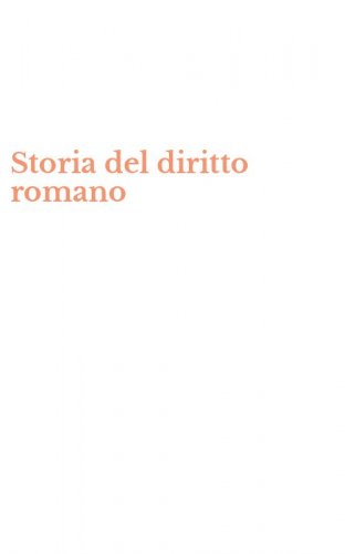 Storia del diritto romano