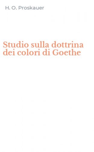Studio sulla dottrina dei colori di Goethe
