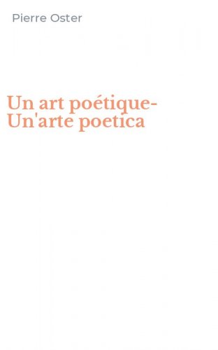 Un art po&eacute;tique-Un'arte poetica