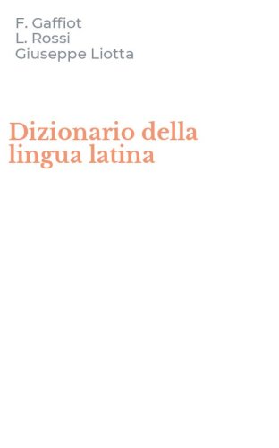 Dizionario della lingua latina