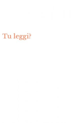 Tu leggi?