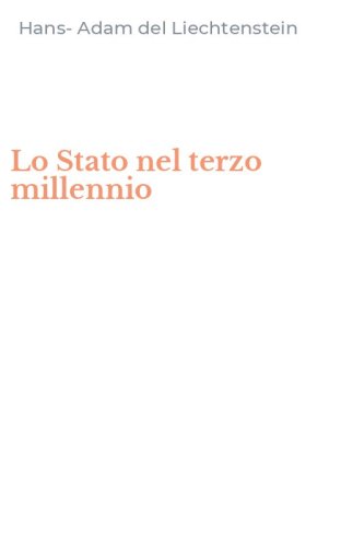 Lo Stato nel terzo millennio