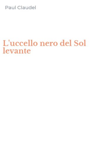 L'uccello nero del Sol levante