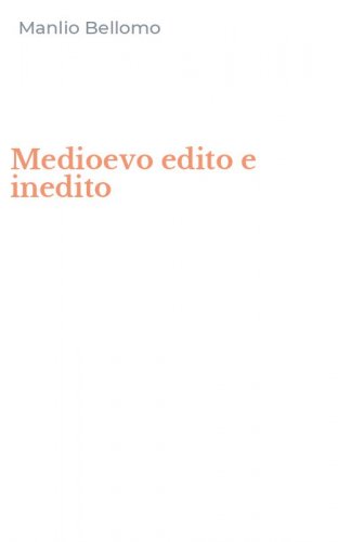 Medioevo edito e inedito