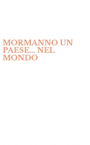 MORMANNO UN PAESE... NEL MONDO