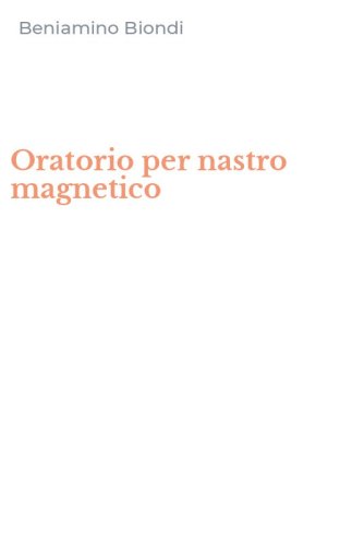 Oratorio per nastro magnetico