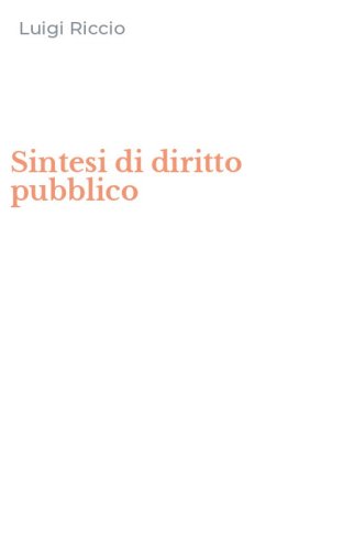 Sintesi di diritto pubblico