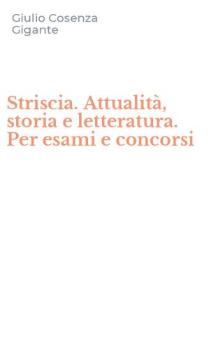 Striscia. Attualit&agrave;, storia e letteratura. Per esami e concorsi