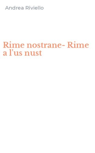 Rime nostrane-Rime a l'us nust