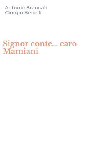 Signor conte... caro Mamiani
