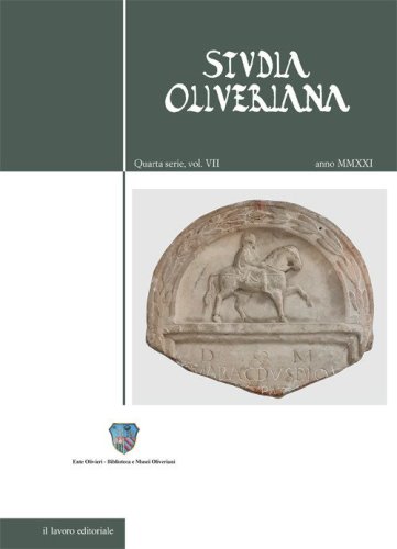 Studia Oliveriana. Quarta serie