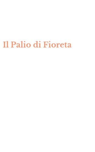 Il Palio di Fioreta