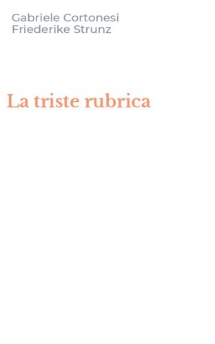 La triste rubrica