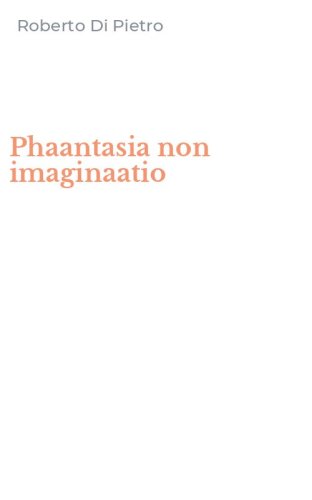 Phaantasia non imaginaatio