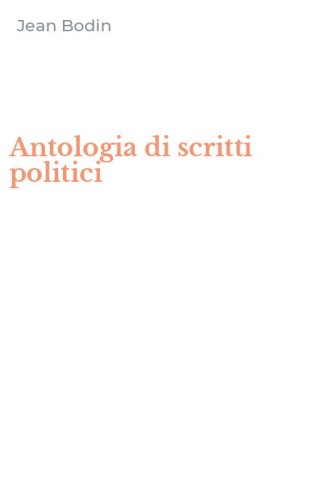 Antologia di scritti politici