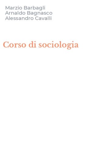 Corso di sociologia