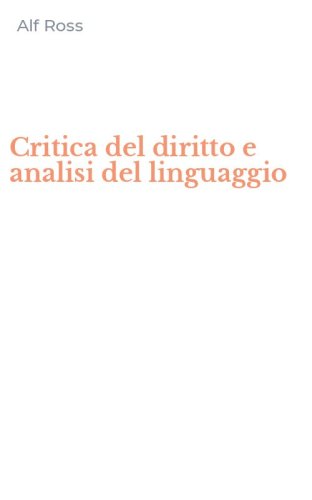 Critica del diritto e analisi del linguaggio
