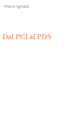 Dal PCI al PDS