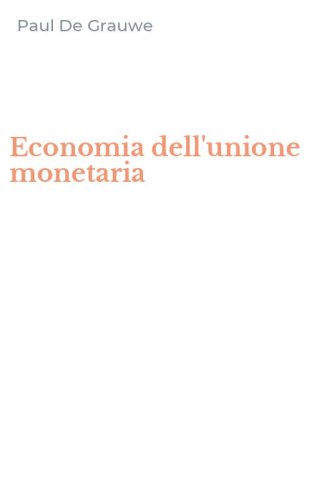 Economia dell'unione monetaria