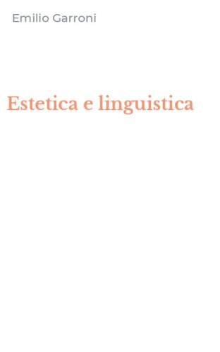 Estetica e linguistica