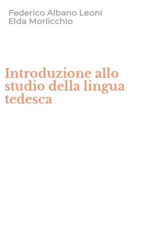 Introduzione allo studio della lingua tedesca